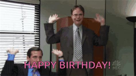 Discover and Share the best GIFs on Tenor. . Happy birthday gif the office